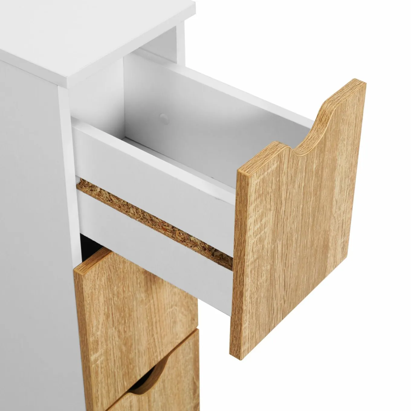 IDMarket Tour de rangement à roulettes 4 tiroirs* Meubles Bas|Petits Meubles