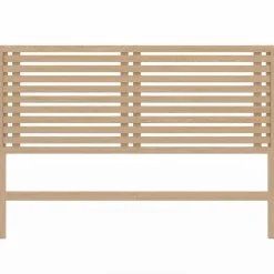 IDMarket Tête de lit en lattes coloris bois clair 160 cm* Têtes De Lit|Chambre Complète Adulte
