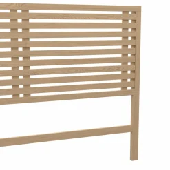 IDMarket Tête de lit en lattes coloris bois clair 160 cm* Têtes De Lit|Chambre Complète Adulte