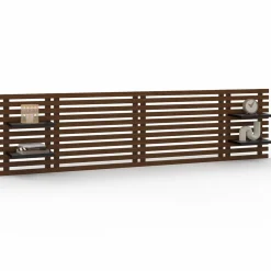 IDMarket Tête de lit en lattes de bois vieilli 240 cm style moderne* Meubles En Bois|Collection Vintage