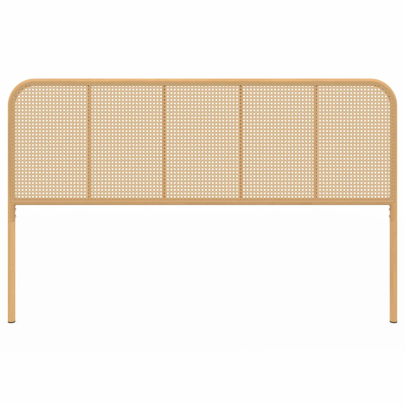 IDMarket Tête de lit façon cannage 160 cm sur pied* Meubles En Bois|Collection Cannage