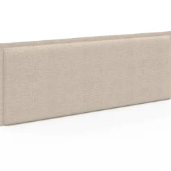 IDMarket Tête de lit suspendue en tissu lin beige de 160 cm* Collection Moderne|Chambre Complète Adulte