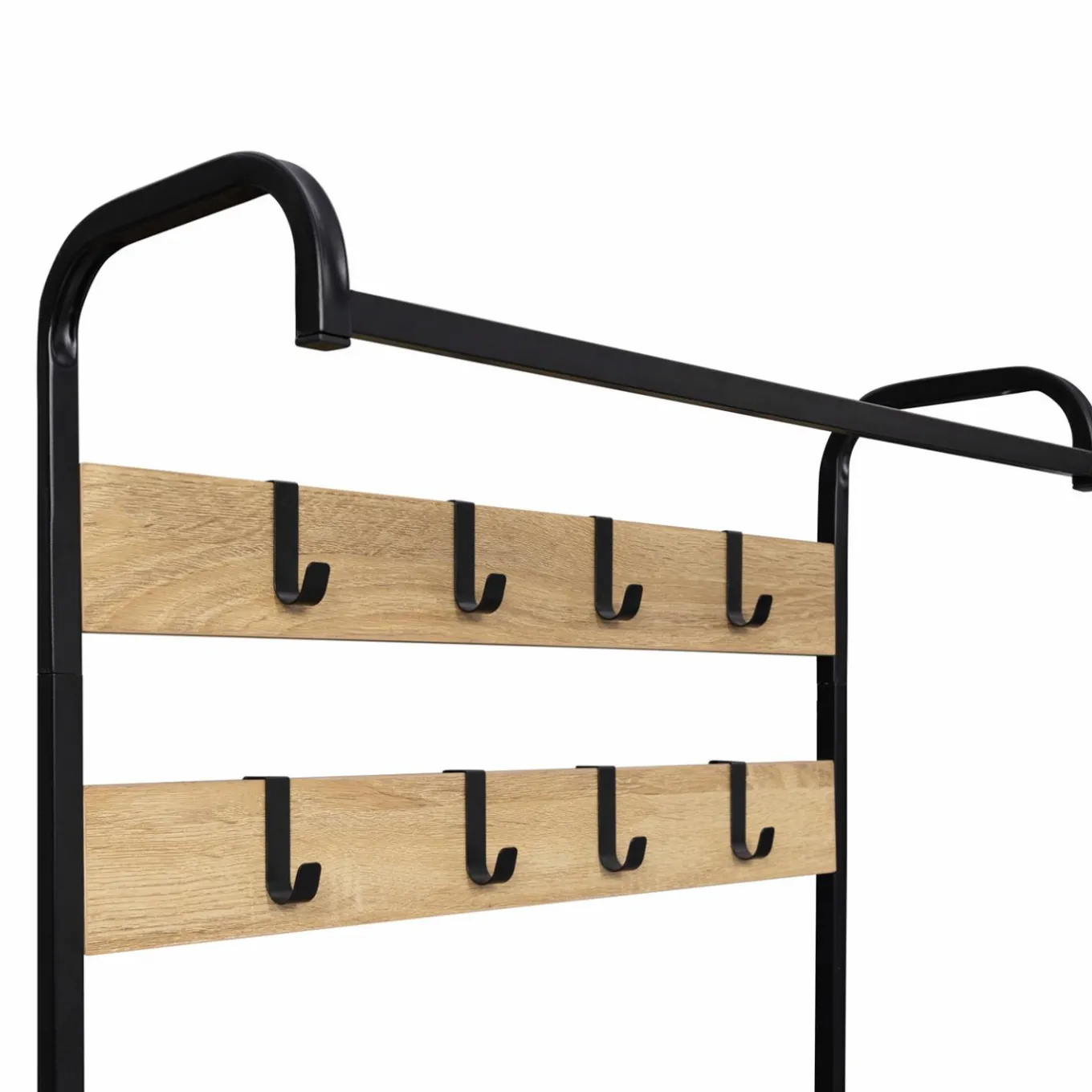 IDMarket Vestiaire industriel bois et métal noir* Meubles En Bois|Collection Industrielle