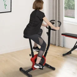 IDMarket Vélo d'appartement avec écran LCD multifonction* Équipements Musculation Et Fitness